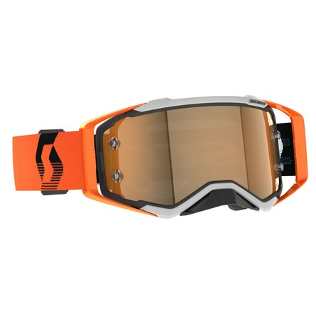 SCO Goggle Prospect Amplifier grey/orange / gold chrome works