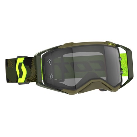 SCO Goggle Prospect Amplifier kaki green/neon yellow / light sensitive