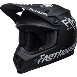 BELL MX-9 Mips Helmet Fasthouse Prospect Matte Black/White L
