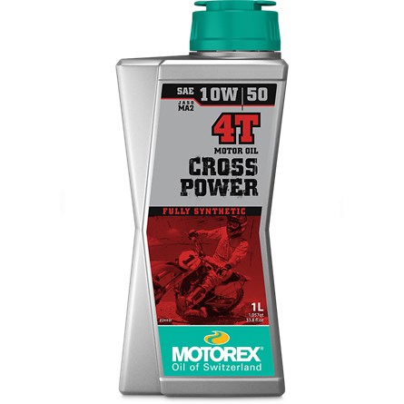 MOTOREX CROSS POWER 4T SAE 10W/50 1 Liter